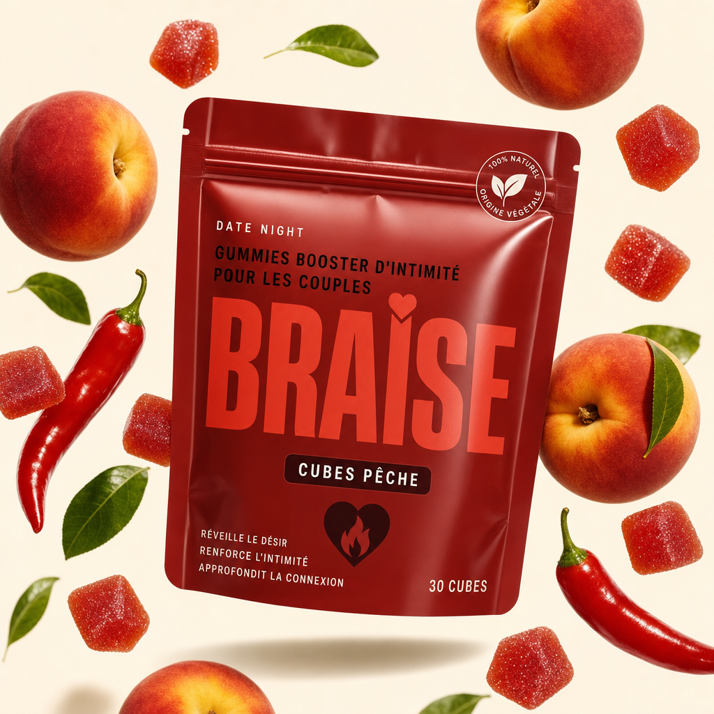 BRAISE Cubes : Gummies de couple